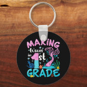 Porte-clés Faire Des Vagues En 1ère Classe Sirène Retour À L' (Recto)