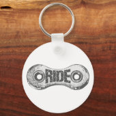 Porte-clés Faire du vélo (Recto)