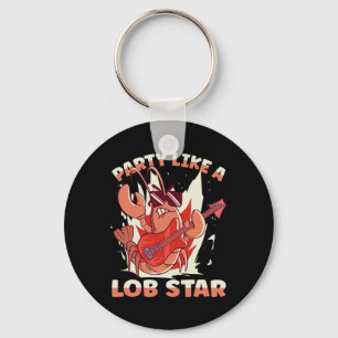 Porte-clés Faire la fête comme un homard Lob Star