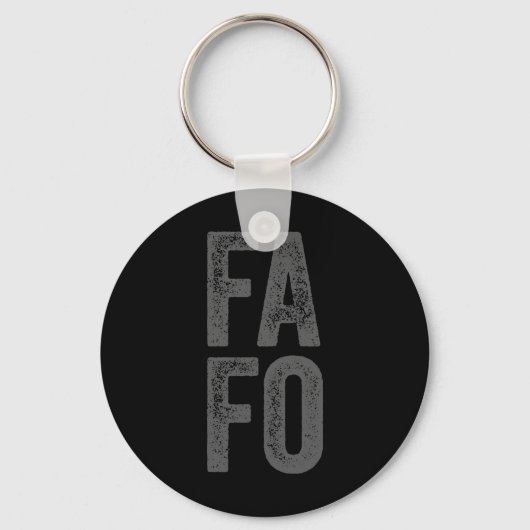 Porte-clés Faire le con, Découvrir (Recto)