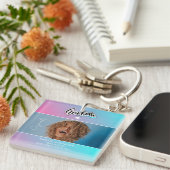 Porte-clés Faire-part de diplôme (Devant Droit)