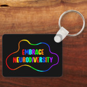 Porte-clés Faire place à la neurodiversité | Sensibilisation  (Recto)