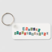 Porte-clés Faire place à la neurodiversité | Sensibilisation  (Verso)