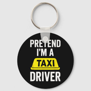 Porte-clés Faire semblant d'être un chauffeur de taxi - Costu