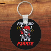 Porte-clés Faire semblant d'être un costume de pirate Fun Hal (Recto)
