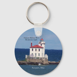 Porte-clés Fairport Harbour West Breakwater Light porte - clé