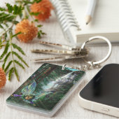 Porte-clés Fairy and Castles Imaginaire Art (Devant droit)