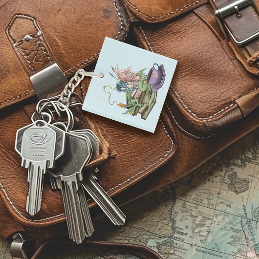 Porte-clés Fairy Dragon Books Tea Friendship 