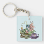 Porte-clés Fairy Dragon Books Tea Friendship  (Devant)