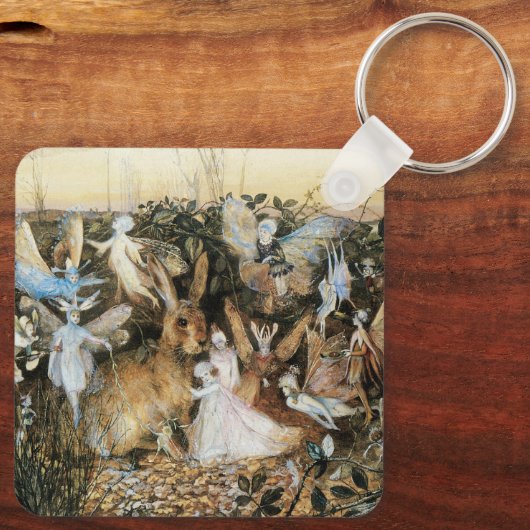 Porte-clés Fairy Twilight de John Anster Fitzgerald (Verso)