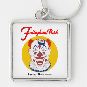 Porte-clés Fairyland Amusement Park, Lyons, Illinois, Chicago