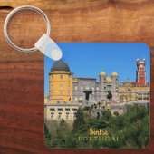 Porte-clés Fairytale Sintra Palace photo, Portugal (Recto)