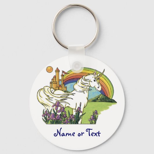 Porte-clés Fairytale Unicorn (Recto)