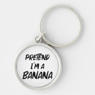 Porte-clés Fais comme si j'étais une banane