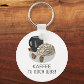 Porte-clés Fais de la caféine (Recto)