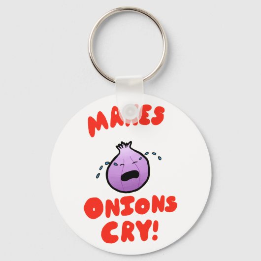 Porte-clés Fais Pleurer Les Oignons ! (Recto)