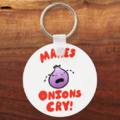 Porte-clés Fais Pleurer Les Oignons ! (Recto)