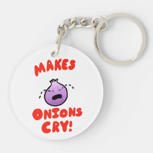 Porte-clés Fais Pleurer Les Oignons ! (Dos)