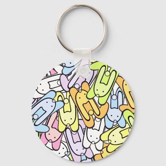 Porte-clés faisceaux de couleurs (Recto)