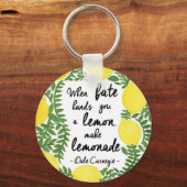 Porte-clés Faisons de la limonade (Recto)
