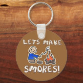 Porte-clés Faisons des S'mores ! (Recto)