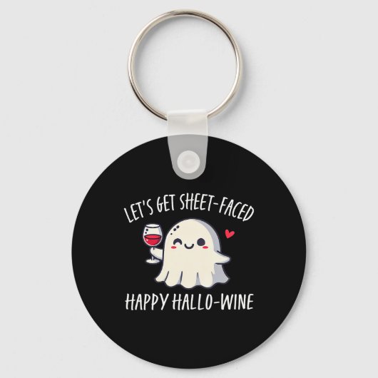 Porte-clés Faisons face à la feuille Happy Hallo Wine (Recto)