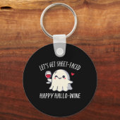 Porte-clés Faisons face à la feuille Happy Hallo Wine (Recto)