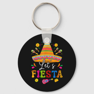 Porte-clés Faisons la fête Cinco De Mayo Fête mexicaine Guita