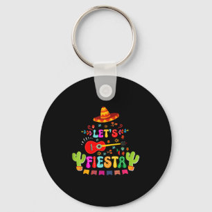 Porte-clés Faisons la fête cinq de mayo hommes de fête mexica