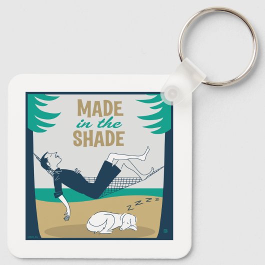 Porte-clés Fait à l'ombre (Dos)