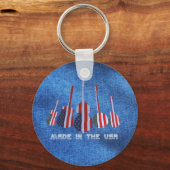 PORTE-CLÉS FAIT AUX USA-PORTE - CLÉ (Recto)