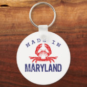 Porte-clés Fait Dans Le Maryland (Recto)