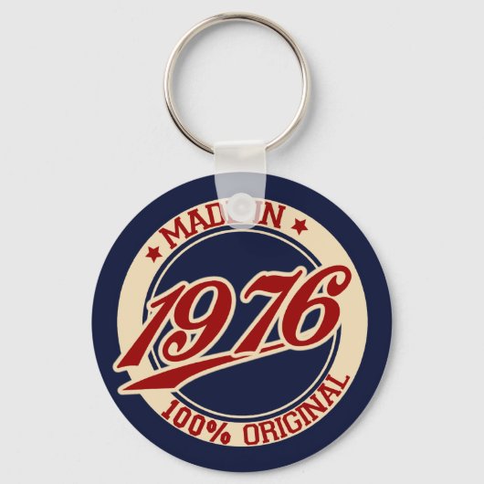 Porte-clés Fait En 1976 (Recto)