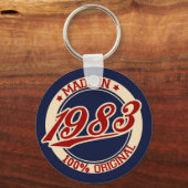 Porte-clés Fait En 1983 (Recto)