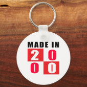 Porte-clés Fait En 2000 (Recto)