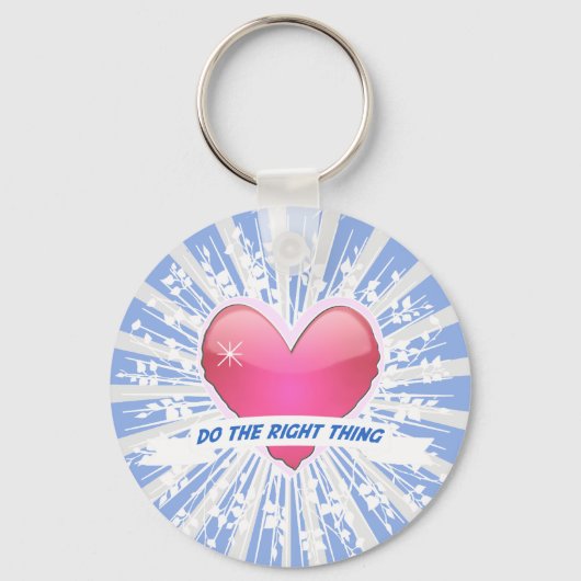 Porte-clés Faites ce qu'il faut (Recto)