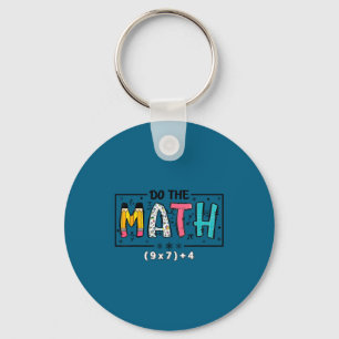 Porte-clés Faites des maths drôles 67 Prof de maths Six