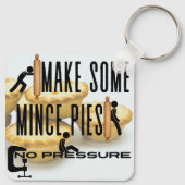 Porte-clés Faites des petites tartes - AUCUNE PRESSION (Dos)
