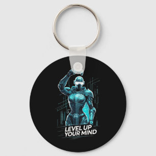 Porte-clés Faites Évoluer Votre Esprit Ai Gamer