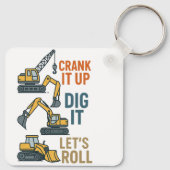 Porte-clés Faites-Le Creuser Creuser Il Permet De Rouler La M (Dos)