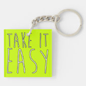 Porte-clés FAITES-LE FACILEMENT + votre arrière - plan (Dos)