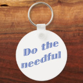 Porte-clés Faites le nécessaire 1 (Recto)