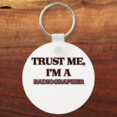 Porte-clés Faites-moi confiance JE SUIS RADIOGRAPHE (Recto)