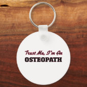 Porte-clés Faites-moi confiance Je suis un Osteopath (Recto)