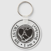 Porte-clés Faites-moi confiance, je suis un Porte - clé bouch (Recto)