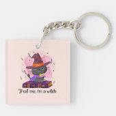 Porte-clés Faites-moi confiance, je suis une sorcière (Dos)