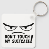 Porte-clés Faites-moi la main sur mon case d'arrêt. Ne me tou (Dos)