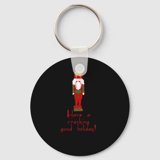 Porte-clés Faites une bonne fête avec Nutcracker (Recto)