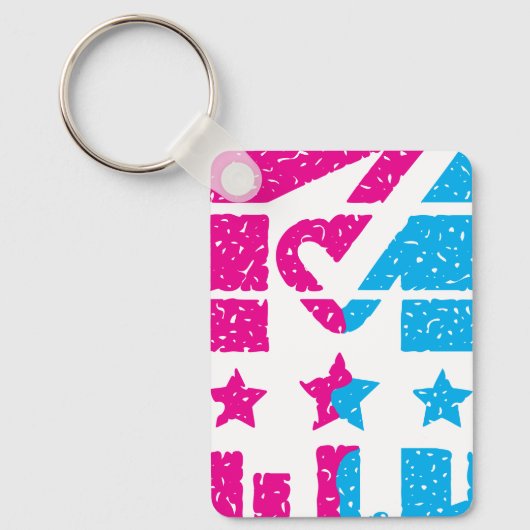 Porte-clés Faites votre marque (Recto)