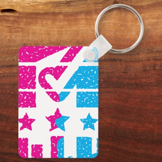 Porte-clés Faites votre marque (Verso)